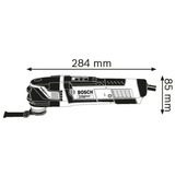 Bosch Professional Multi-Cutter GOP 40-30 Professional, Multifunktions-Werkzeug blau/schwarz, 400 Watt, L-BOXX, inkl. Zubehör