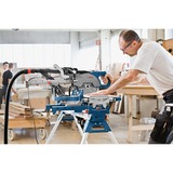 Bosch Professional Paneelsäge GCM 8 SJL Professional, Kapp- und Gehrungssäge blau/schwarz, 1.600 Watt