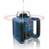 Bosch Professional Rotationslaser GRL 300 HV Professional blau/schwarz, rote Laserlinie und Lotpunkt, mit Halterung WM 4 und Laser-Empfänger LR 1, im Koffer