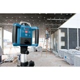 Bosch Professional Rotationslaser GRL 300 HV Professional blau/schwarz, rote Laserlinie und Lotpunkt, mit Halterung WM 4 und Laser-Empfänger LR 1, im Koffer
