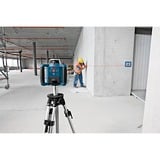 Bosch Professional Rotationslaser GRL 300 HV Professional blau/schwarz, rote Laserlinie und Lotpunkt, mit Halterung, Baustativ, Laser-Empfänger, im Koffer
