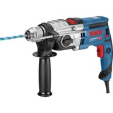 Bosch Professional Schlagbohrmaschine GSB 20-2 Professional blau/schwarz, 850 Watt, L-CASE + Steinbohrer-Set
