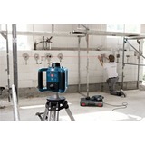 Bosch Rotationslaser GRL 300 HV Professional, mit Baustativ blau, Koffer