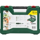 Bosch V-Line TIN Bohrer- / Bit-Set, 91-teilig, Bohrer- & Bit-Satz grün