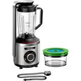 Bosch VitaMaxx MMBV622M Vakuum-Mixer, Standmixer silber/schwarz