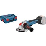 Bosch X-LOCK Winkelschleifer GWX 18V-10 PC Professional blau/schwarz, ohne Akku und Ladegerät, in L-BOXX