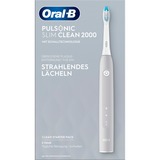 Braun Oral-B Pulsonic Slim Clean 2000, Elektrische Zahnbürste grau