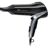 Braun Satin Hair 7 HD710, Haartrockner schwarz/silber