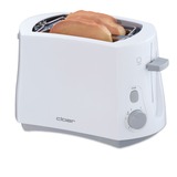 Cloer Toaster 331 weiß, 825 Watt, für 2 Scheiben Toast