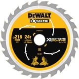 DEWALT Kreissägeblatt XR EXTREME RUNTIME DT99568, Ø 216mm, 24Z Bohrung 30mm, für Akku-Paneelsägen