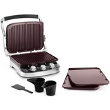 DeLonghi Kontaktgrill CGH 912C silber/schwarz, 1.500 Watt