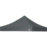 E-Z Up Dach für Eclipse 3m, Top Steel Grey, Pavillon grau, ohne Gestell