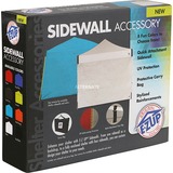 E-Z Up Seitenwand Angle leg, Steel Gray, Seitenteil grau, 3x3 Meter