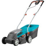 GARDENA Akku-Rasenmäher Set PowerMax Li-40/32, 36Volt schwarz/türkis, Li-Ionen Akku 2,6Ah