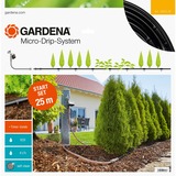 GARDENA Micro-Drip-System Start-Set Pflanzreihen M automatic, Bewässerungsautomat schwarz