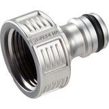 GARDENA Premium Hahnverbinder 26,5mm (G 3/4"), Hahnstück silber