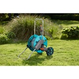 GARDENA Schlauchwagen CleverRoll M Set türkis/grau, 20 Meter, mit Anschlüssen