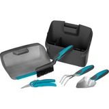 GARDENA city gardening Balkon-Box, Garten-Set türkis/schwarz, 5-teilig