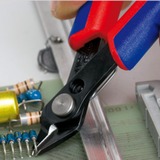 KNIPEX Electronic Super Knips 78 31 125 , Elektronik-Zange blau, mit Öffnungsfeder und Öffnungsbegrenzung