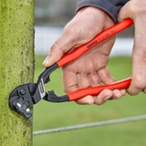 KNIPEX Kompakt-Bolzenschneider CoBolt XL 7101250, Schneid-Zange rot/schwarz