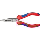 KNIPEX Verdrahtungszange 13 02 160 rot/blau, Länge 160mm, Crimpen 0,5 bis 2,5mm²