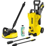 Kärcher K3 Full Control Home T350, Hochdruckreiniger gelb/schwarz, mit Dreckfräser u. Flächenreiniger