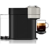 Krups Nespresso Vertuo Next & Aeroccino XN911B, Kapselmaschine hellgrau/schwarz