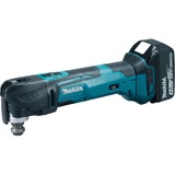 Makita Akku-Multifunktions-Werkzeug DTM51RT1J3 blau/schwarz, MAKPAC Gr.3, Li-Ionen-Akku (5,0 Ah)