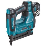 Makita Akku-Stauchkopfnagler DBN500RTJ, 18Volt, Elektrotacker blau/schwarz, MAKPAC Gr.3, 2x Li-Ionen Akku 5,0Ah