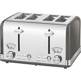 ProfiCook Vintage PC-TA 1194, Toaster grau/silber