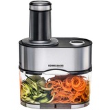 Rommelsbacher EGS 80 Gnudel, Spiralschneider edelstahl/schwarz