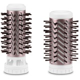 Rowenta Brush Activ Premium Care CF 9540, Warmluftbürste weiß/rosa