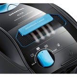 Siemens VSQ5X1230 Q5.0 extreme silencePower 850W, Bodenstaubsauger schwarz/blau