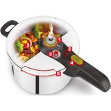 Tefal Schnellkochtopf Secure 5 Neo, P2530738 edelstahl/schwarz