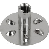 Unold ESGE-Quirlscheibe, Aufsatz silber