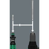 Wera Bit-Satz Kraftform Kompakt 20 mit Tasche schwarz/grün, inkl. Steckgriff und Verlängerung, 1/4"