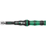 Wera Drehmomentschlüssel mit Umschaltknarre Click-Torque A 5, Drehmoment- Schlüssel schwarz/grün, Abtrieb 1/4"