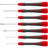 Wiha Feinschraubendreher-Set PicoFinish grau/rot, 7-teilig