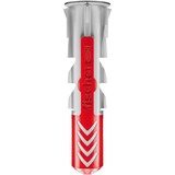 fischer Dübel DUOPOWER 12x60 LD hellgrau/rot, 25 Stück