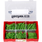 fischer FixTainer - UX-green-Box, Dübel grün, 210-teilig