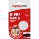 fischer GOW Klebehaken weiß