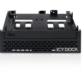 Icy Dock FLEX-FIT Quinto MB344SPO, Einbaurahmen schwarz
