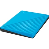 WD My Passport 2 TB, Externe Festplatte blau/schwarz, Micro-USB-B 3.2 Gen 1