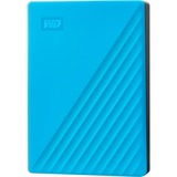 WD My Passport 4 TB, Externe Festplatte blau, Micro-USB-B 3.2 Gen 1
