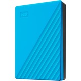 WD My Passport 4 TB, Externe Festplatte blau, Micro-USB-B 3.2 Gen 1