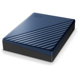 WD My Passport Ultra 5 TB, Externe Festplatte blau/schwarz, USB-C 3.2 Gen 1