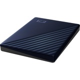 WD My Passport for Mac 2 TB, Externe Festplatte blau/schwarz, Micro-USB-B 3.2 Gen 1