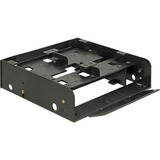 DeLOCK 5,25" Einbaurahmen für 1x 3,5" + 2x 2,5" HDD/SSD schwarz