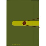 Herlitz Fächermappe Recycling, Ordner dunkelgrün