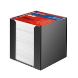 Herlitz Zettelkasten, Organizer schwarz, weiße Blätter